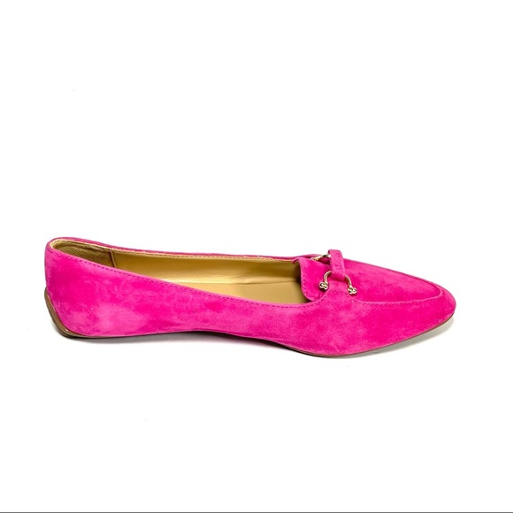 Talbots Women's Loafers Pointed Toe Pink Suede Size 6.5 M - Picture 2 of 12